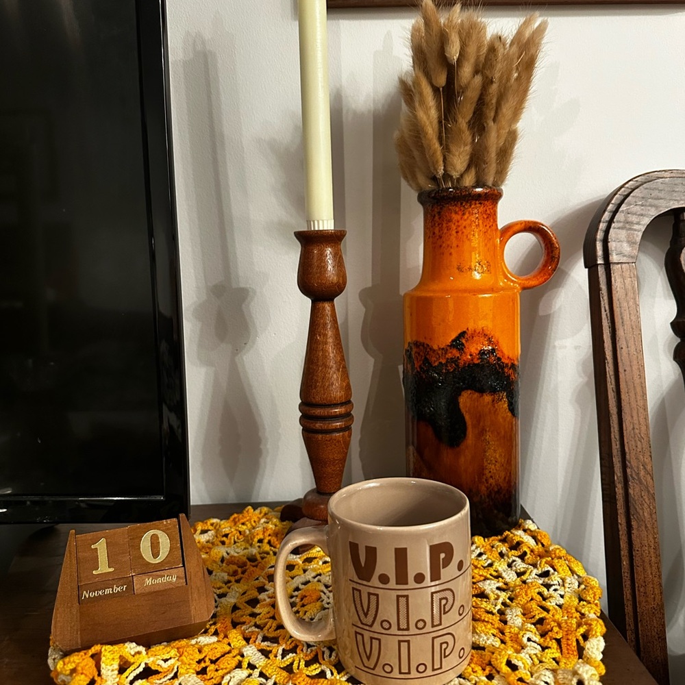 Vintage Staffordshire Kiln Craft VIP mug from the 70’s